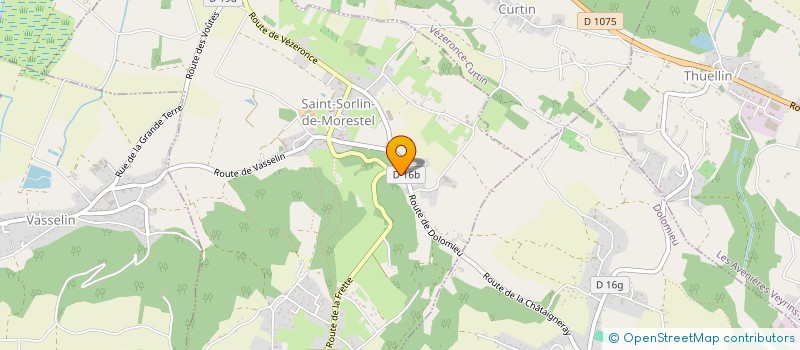 localisation de l'entreprise 988 189 056   SAINT-SORLIN-DE-MORESTEL