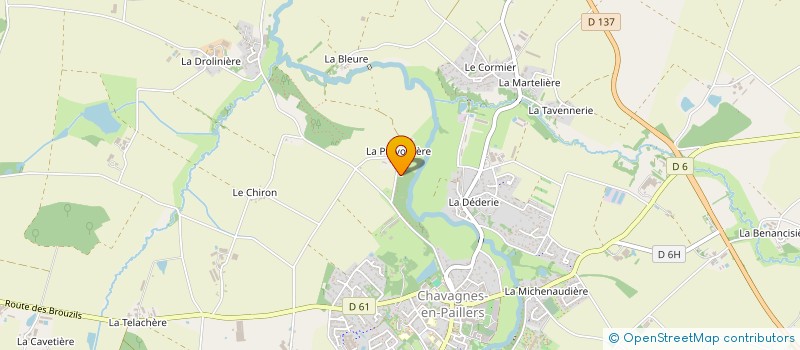 localisation de l'entreprise 988 210 803   CHAVAGNES-EN-PAILLERS