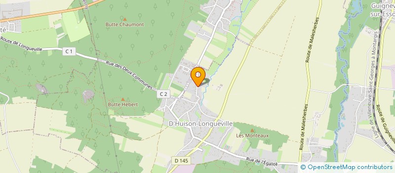 localisation de l'entreprise 988 238 804   D'HUISON-LONGUEVILLE