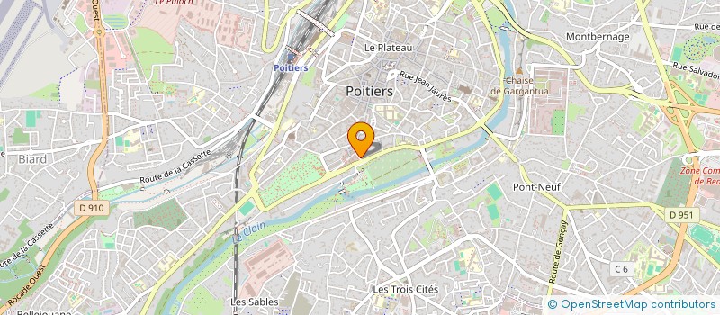 localisation de l'entreprise 988 243 564   POITIERS