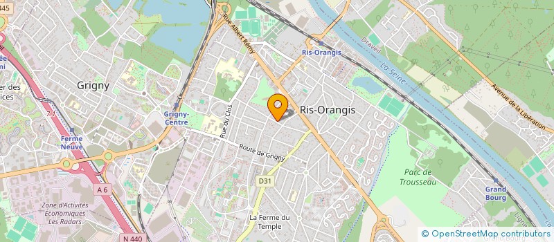 localisation de l'entreprise 988 259 347   RIS-ORANGIS