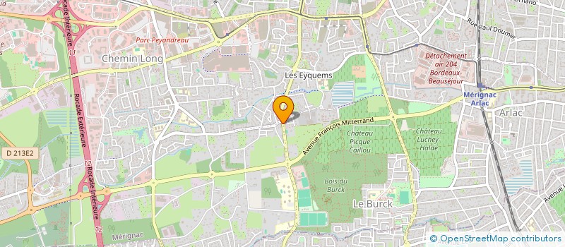 localisation de l'entreprise 988 344 669   MERIGNAC