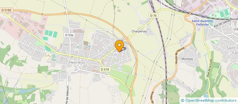 localisation de l'entreprise 988 396 669   HEYRIEUX