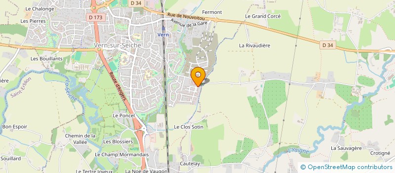 localisation de l'entreprise 988 486 932   VERN-SUR-SEICHE