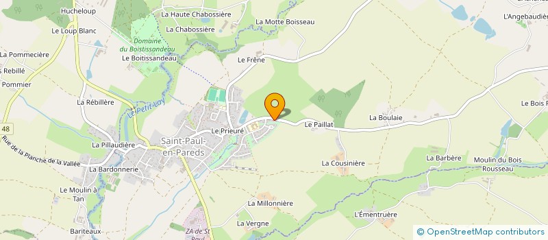 localisation de l'entreprise 988 488 946   SAINT-PAUL-EN-PAREDS