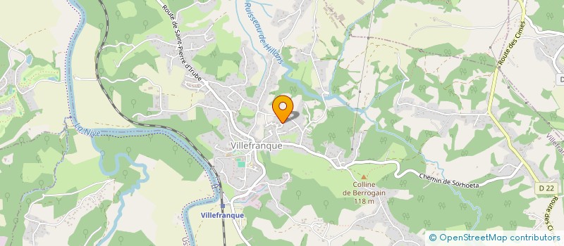 localisation de l'entreprise 988 572 210   VILLEFRANQUE