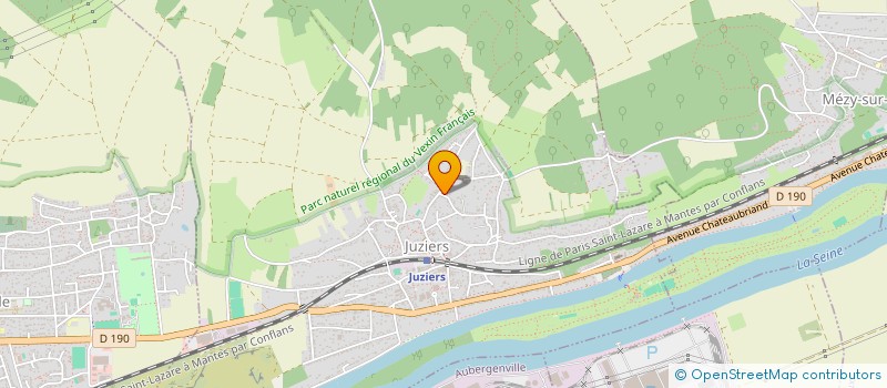 localisation de l'entreprise 988 622 700   JUZIERS