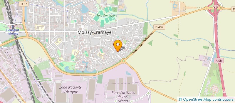 localisation de l'entreprise 988 669 826   MOISSY-CRAMAYEL