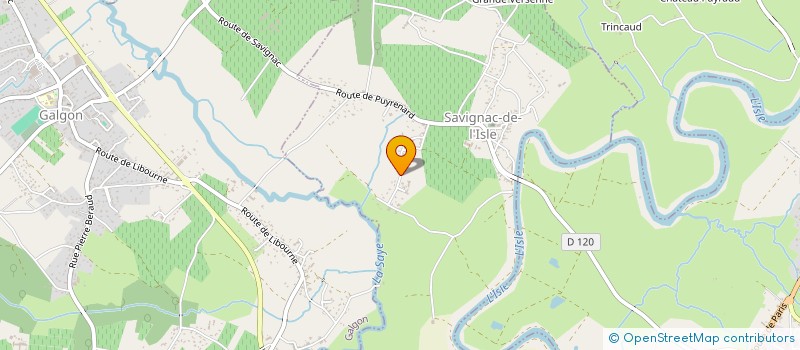 localisation de l'entreprise 988 756 318   SAVIGNAC-DE-L'ISLE