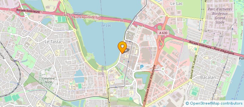 localisation de l'entreprise 988 763 637   BORDEAUX