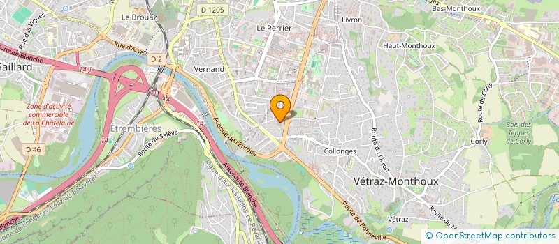 localisation de l'entreprise 988 833 190   VETRAZ-MONTHOUX