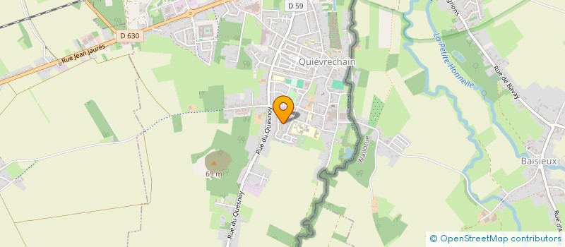 localisation de l'entreprise 988 918 561   QUIEVRECHAIN