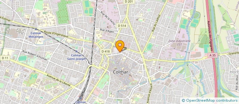 localisation de l'entreprise 989 018 270   ORBEY