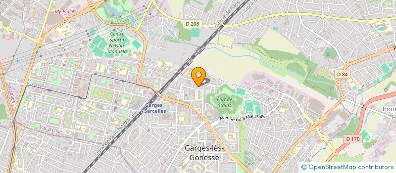 localisation de l'entreprise 989 026 729   GARGES-LES-GONESSE