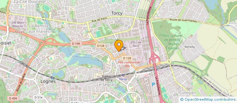 localisation de l'entreprise 989 060 439   TORCY