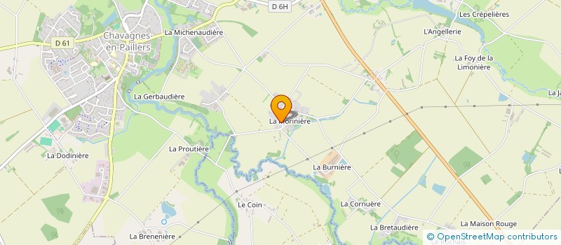 localisation de l'entreprise 989 105 747   CHAVAGNES-EN-PAILLERS