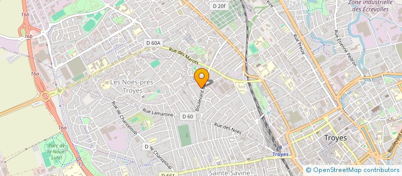 localisation de l'entreprise 989 110 721 à TROYES