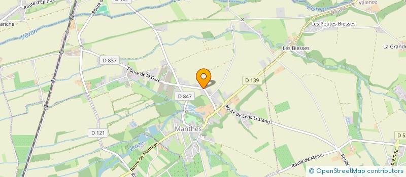 localisation de l'entreprise 989 134 606   MANTHES