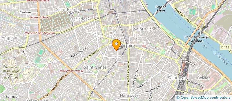 localisation de l'entreprise 989 147 657   BORDEAUX