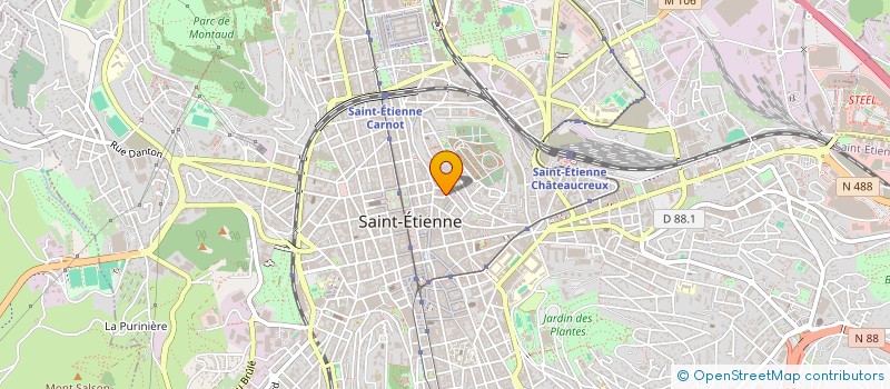 localisation de l'entreprise 989 190 624   SAINT-ETIENNE