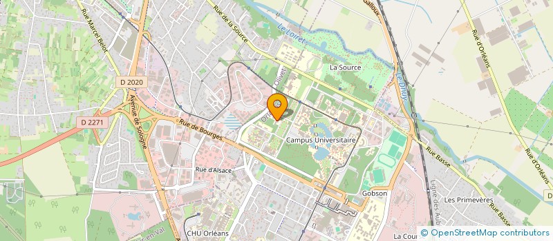 localisation de l'entreprise 989 283 064   TOURS