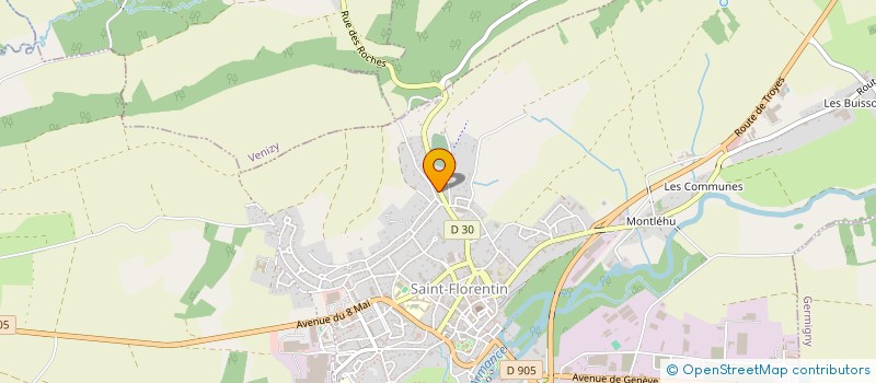 localisation de l'entreprise 989 300 173   SAINT-FLORENTIN