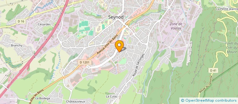 localisation de l'entreprise 989 305 420  à ANNECY