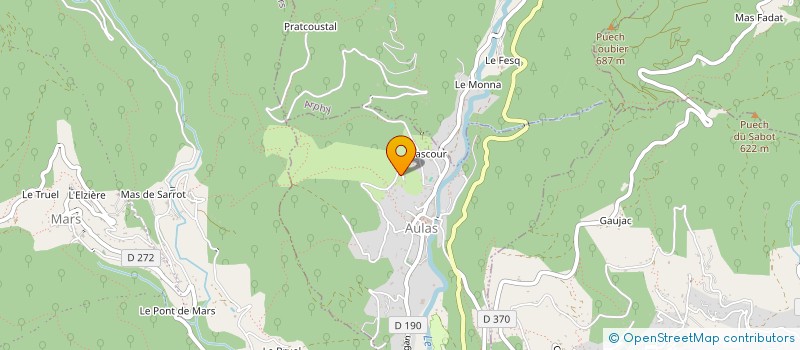 localisation de l'entreprise 989 325 048   AULAS