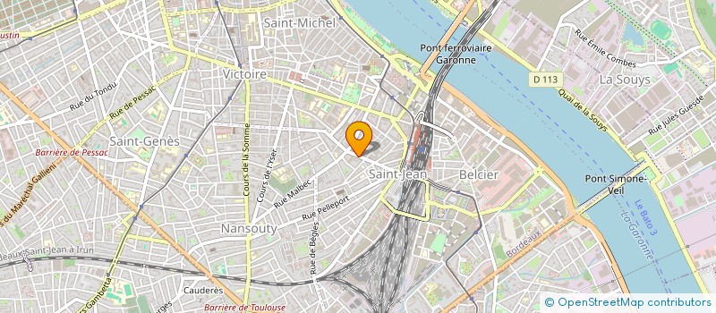 localisation de l'entreprise 989 353 289   BORDEAUX