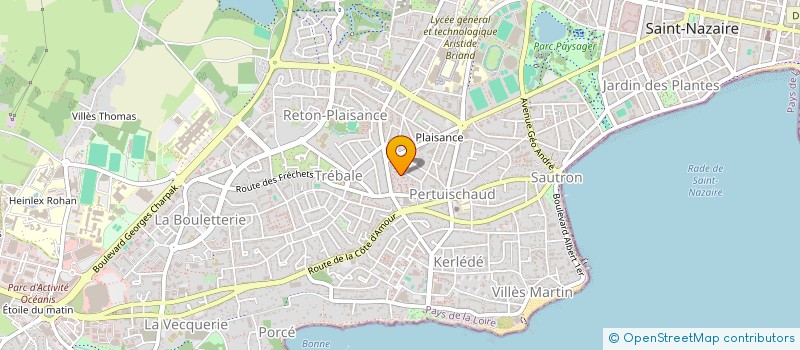 localisation de l'entreprise 989 495 890   SAINT-NAZAIRE