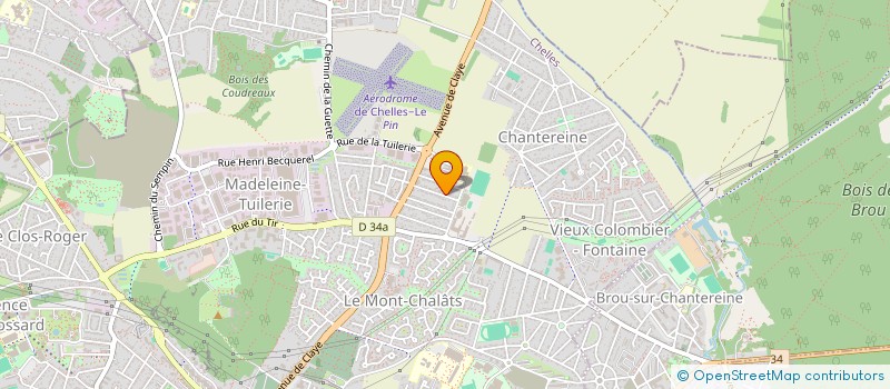 localisation de l'entreprise 989 499 967   CHELLES