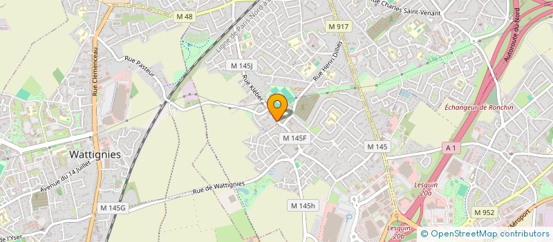 localisation de l'entreprise 989 505 870   LYON