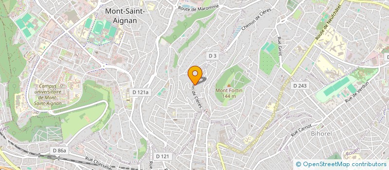 localisation de l'entreprise 989 564 950   BOIS-GUILLAUME