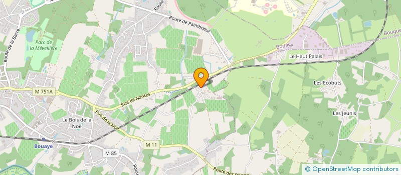 localisation de l'entreprise 989 624 606   BOUAYE