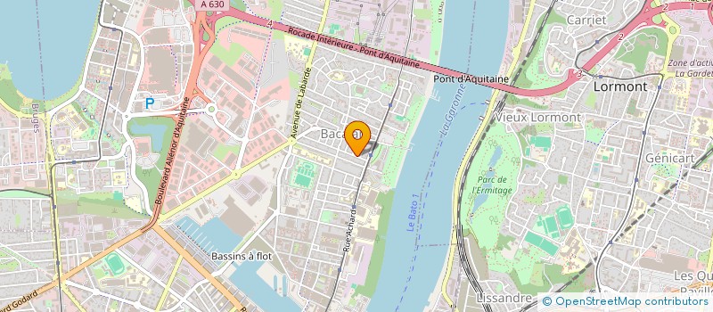 localisation de l'entreprise 989 657 515   BORDEAUX