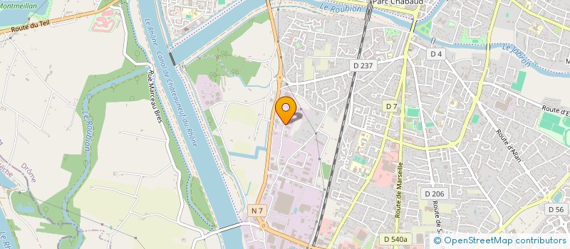 localisation de l'entreprise 989 699 558   MONTELIMAR