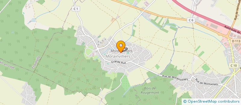 localisation de l'entreprise 989 706 304   MORAINVILLIERS