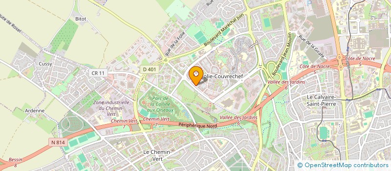 localisation de l'entreprise 989 782 362  à CAEN