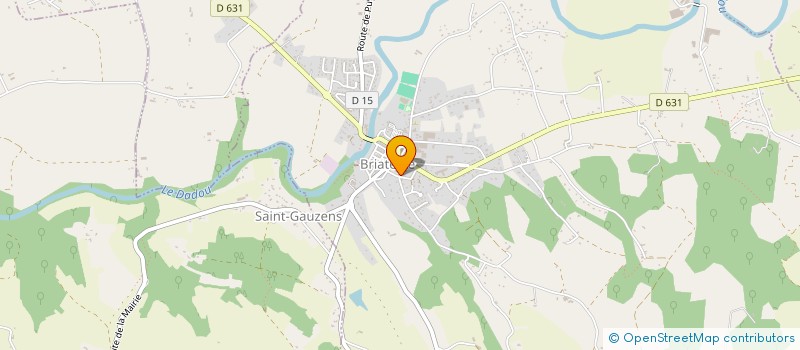 localisation de l'entreprise 989 822 861   BRIATEXTE