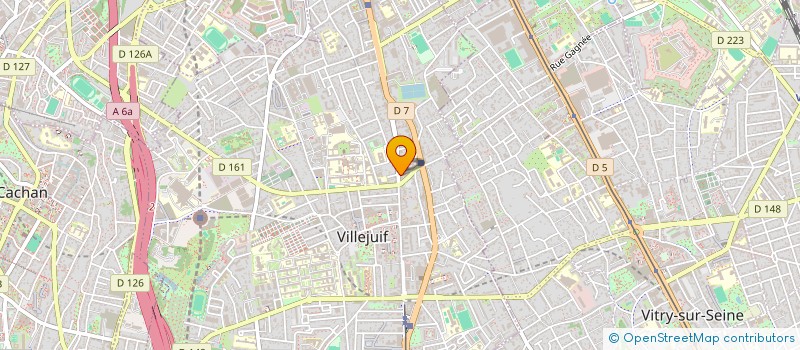 localisation de l'entreprise 989 828 025   VILLEJUIF