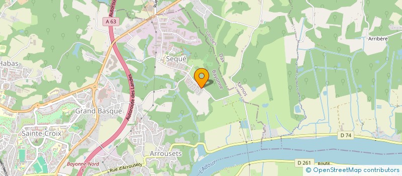 localisation de l'entreprise 989 929 336   BAYONNE