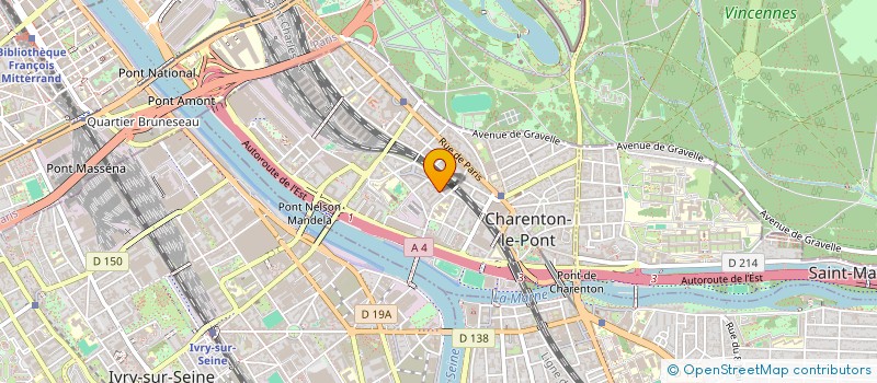 localisation de l'entreprise 989 940 986   CHARENTON-LE-PONT