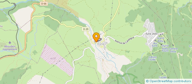 localisation de l'entreprise 99 COEURS DE LOUPS  EYNE