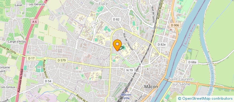 localisation de l'entreprise 99 GOLD  MACON