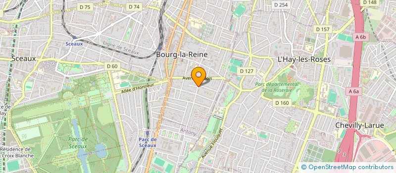 localisation de l'entreprise 99 HOPITAL à BOURG-LA-REINE