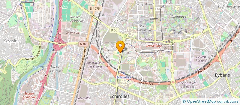 localisation de l'entreprise 990 250 607   ECHIROLLES