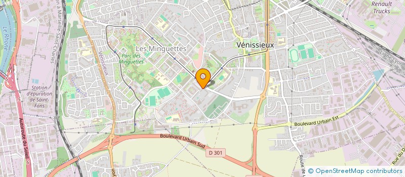 localisation de l'entreprise 990 533 184   VENISSIEUX