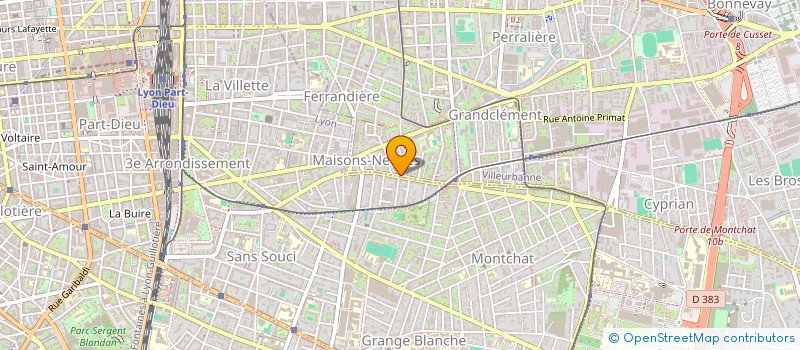 localisation de l'entreprise 990 560 997   VILLEURBANNE