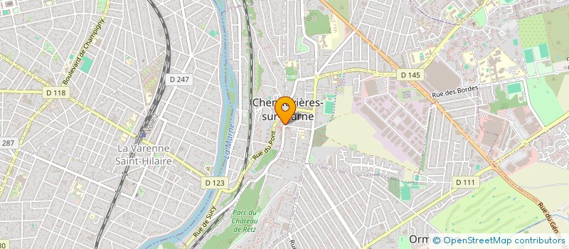 localisation de l'entreprise 991 044 967   CHENNEVIERES-SUR-MARNE