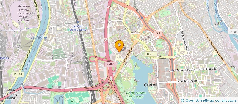 localisation de l'entreprise 991 051 962   CRETEIL